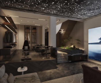 Modern Audiovisual Room-ID:799856902