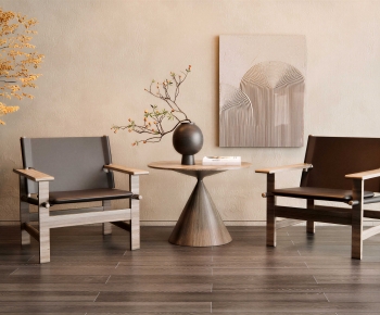 Wabi-sabi Style Leisure Table And Chair-ID:896573073