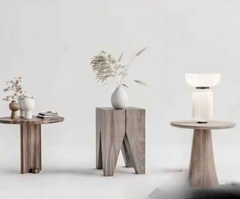 Wabi-sabi Style Side Table/corner Table-ID:538393021