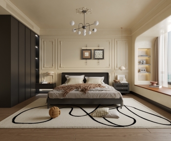 French Style Bedroom-ID:749617105