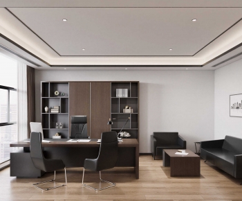 Modern Manager's Office-ID:911449914