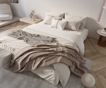 Modern Double Bed-ID:417769086