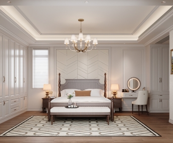 American Style Bedroom-ID:840811015