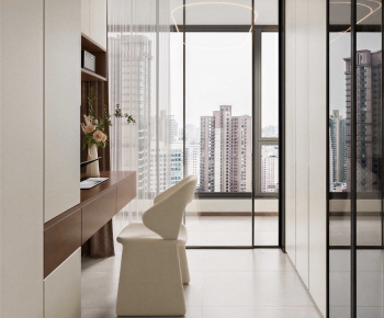 Modern Clothes Storage Area-ID:464598899