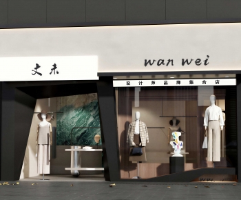 Modern Facade Element-ID:381872899