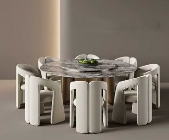 Modern Dining Table And Chairs-ID:280844935