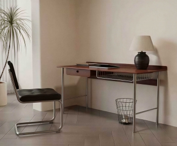 Modern Computer Desk And Chair-ID:509090901