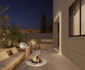 Modern Courtyard/landscape-ID:435851105