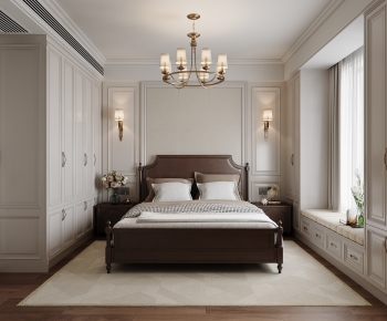 American Style Bedroom-ID:983971126