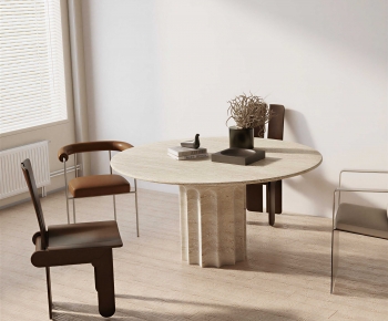 Modern Dining Table And Chairs-ID:419306996