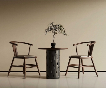 New Chinese Style Leisure Table And Chair-ID:557889983