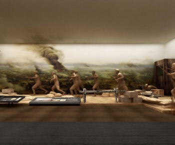 New Chinese Style Exhibition Hall-ID:278830051