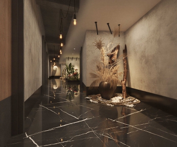 Industrial Style Office Aisle-ID:431201933