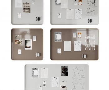 Modern Blackboard/whiteboard-ID:239811906