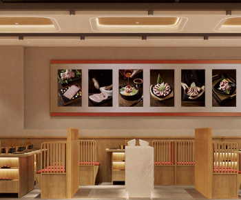 Industrial Style Barbecue Restaurant-ID:893878944