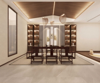 New Chinese Style Tea House-ID:859268904