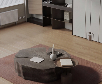 Wabi-sabi Style Coffee Table-ID:802371036