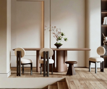 Modern Dining Table And Chairs-ID:616864922