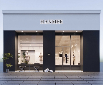 Modern Facade Element-ID:317189937