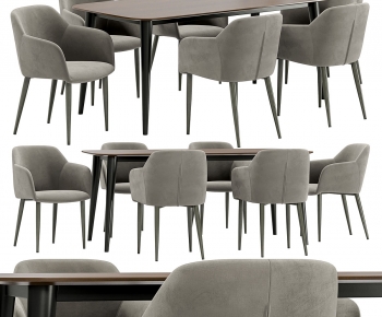 Modern Dining Table And Chairs-ID:613224984