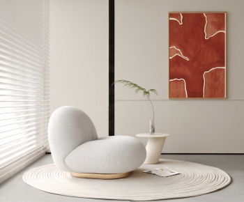 Modern Single Sofa-ID:821201091