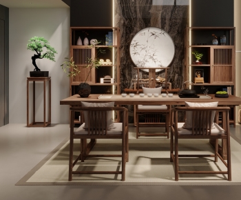 New Chinese Style Tea House-ID:387370638