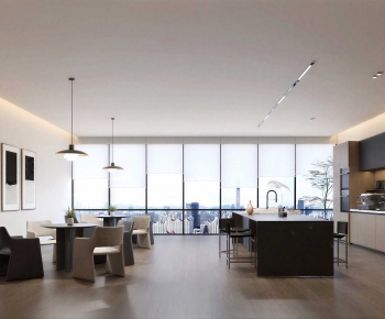 Modern Dining Room-ID:409001115