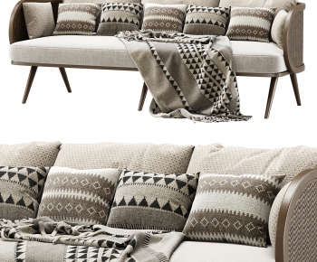 Modern Three-seat Sofa-ID:456473113