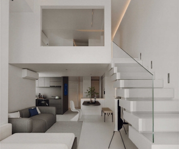 Modern A Living Room-ID:685842995