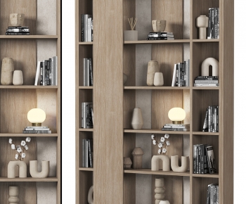 Wabi-sabi Style Bookcase-ID:598036056