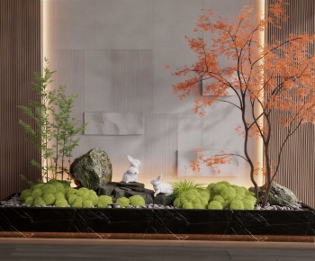 New Chinese Style Plant Landscaping-ID:432996031