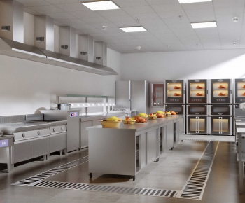 Modern Central Kitchen-ID:295552973