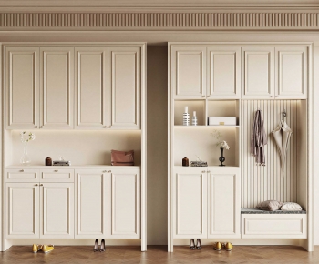 American Style Shoe Cabinet-ID:613859895