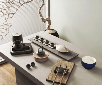 New Chinese Style Tea Set-ID:734869004