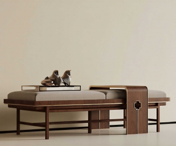 New Chinese Style Stool For Changing Shoes-ID:537933118