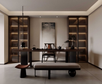 New Chinese Style Tea House-ID:140474081