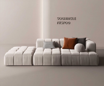 Modern Three-seat Sofa-ID:292100998