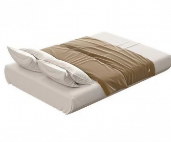 Modern Double Bed-ID:755074988