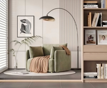 Modern Single Sofa-ID:842906009