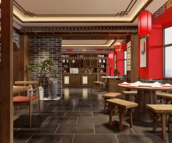 New Chinese Style Hot Pot Restaurant-ID:989721066