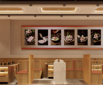 Industrial Style Barbecue Restaurant-ID:956707008