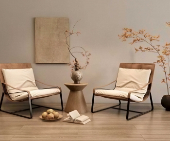 Wabi-sabi Style Lounge Chair-ID:749869389