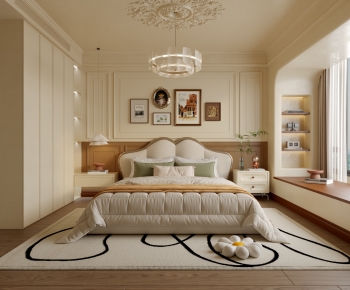 French Style Bedroom-ID:872668983