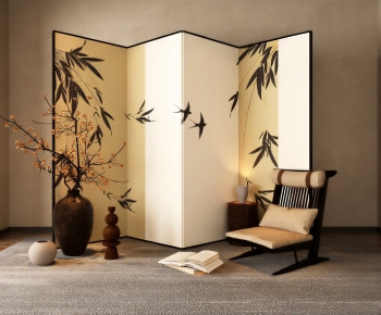 New Chinese Style Lounge Chair-ID:426821959