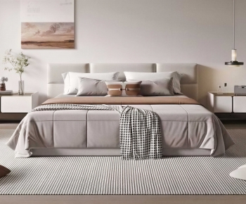 Modern Double Bed-ID:165349962