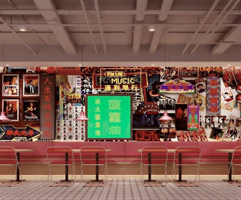 Industrial Style Restaurant-ID:565540877