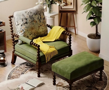 American Style Lounge Chair-ID:510174044