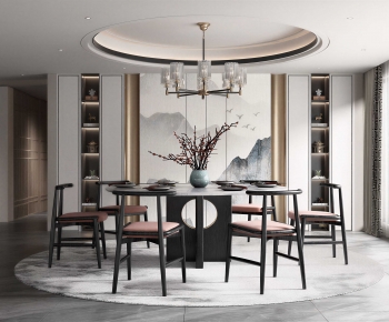 New Chinese Style Dining Room-ID:533818969