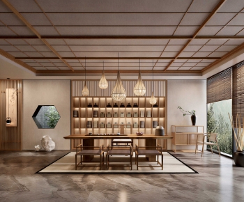 New Chinese Style Tea House-ID:567374946