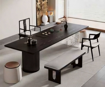 New Chinese Style Tea Tables And Chairs-ID:862921953